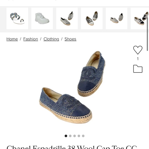 Espadrille chanel - Picture 6 of 7